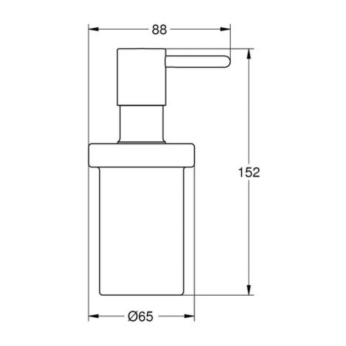 Дозатор жидкого мыла Grohe Veris (40389000)