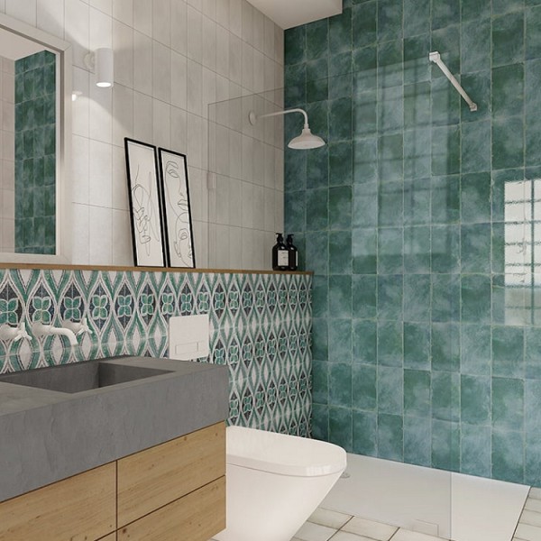 Плитка MAINZU RIVIERA TURQUOISE 7×300×150