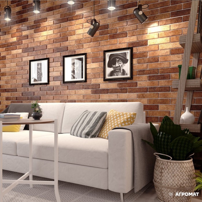 Керамогранит GOLDEN TILE Seven Tones оранж 34Р020 10×60×250