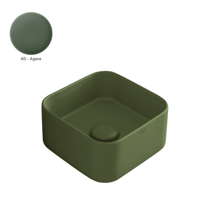 Раковина накладная 25 см Cielo Shui Comfort Minimo