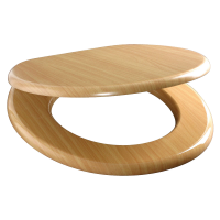 Кришка для унітаза Devit Classic 3013151 soft-close для компакта 3010151/3110151, дерево