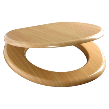Кришка для унітаза Devit Classic 3013151 soft-close для компакта 3010151/3110151, дерево