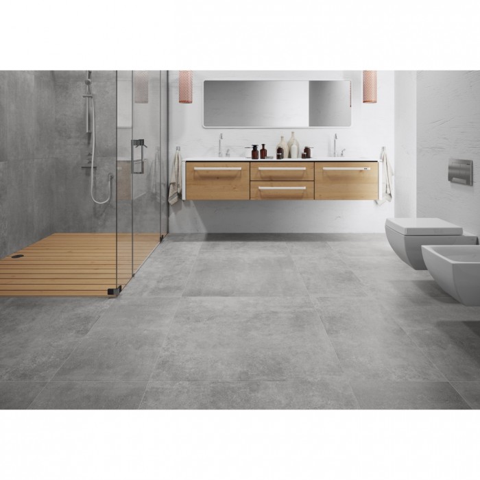 Керамогранит CERRAD PODLOGA MONTEGO GRAFIT RECT. 8×597×597 под камень