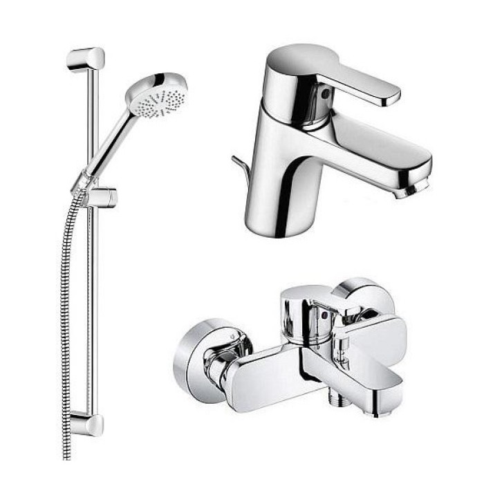 Комплект смесителей для ванны Kludi Logo Neo 376850575