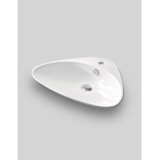Керамическая раковина 60 см Artceram Plettro, white glossy (PTL001 01;00)