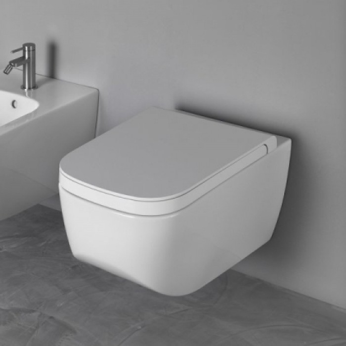 Подвесной унитаз безободковый Hatria Next (Y1F101)