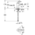 Grohe BauCurve Смеситель однорычажный для раковины S-Size (23165000)