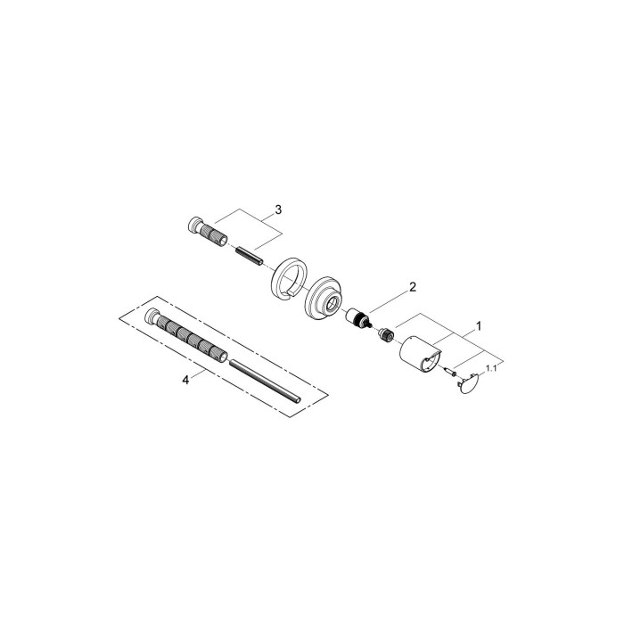Grohe Grohtherm 2000 Панель накладная скрытой вентильной головки (19243001) Grohe Grohtherm 2000 Панель накладная скрытой вентильной головки (19243001)