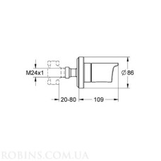 Grohe Grohtherm 2000 Панель накладная скрытой вентильной головки (19243001)