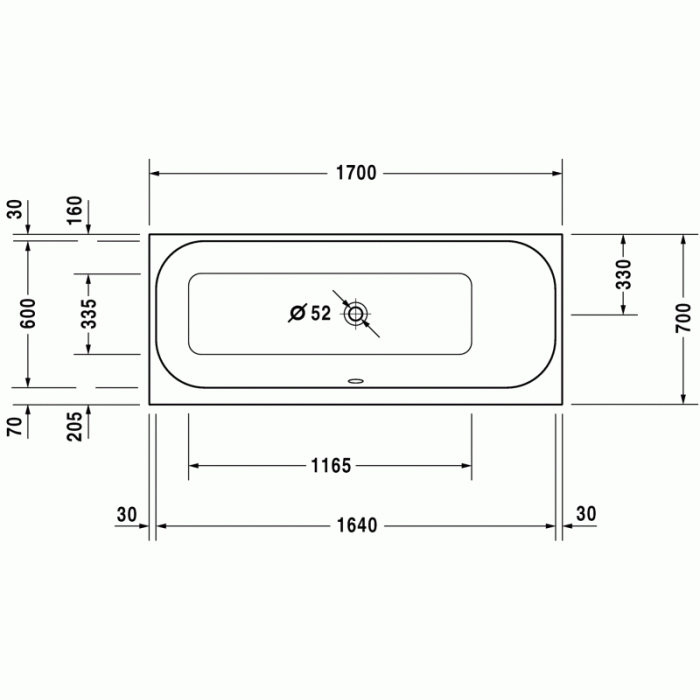 Happy D.2 ванна прямоугольная 170 см 700311000000000 в интернет-магазине «Estet Room» Happy D.2 ванна прямоугольная 170 см 700311000000000 в интернет-магазине «Estet Room»