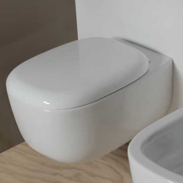 Унитаз подвесной безободковый Flaminia Bonola goclean BN118G
