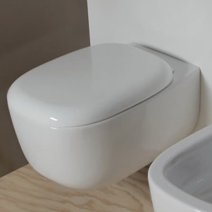 Унитаз подвесной безободковый Flaminia Bonola goclean BN118G