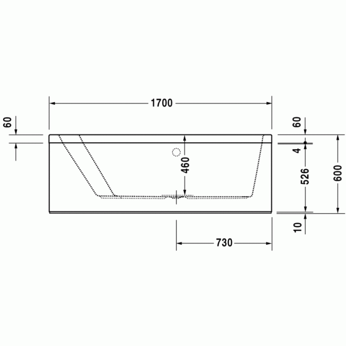 Paiova ванна асимметричная 170 см, левосторонняя 700220000000000 в интернет-магазине «Estet Room» Paiova ванна асимметричная 170 см, левосторонняя 700220000000000 в интернет-магазине «Estet Room»
