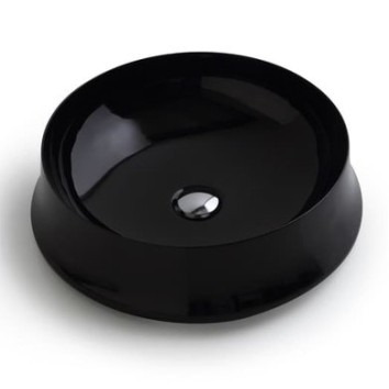 Керамическая раковина 50 см Simas Sharp, nero glossy SH 01