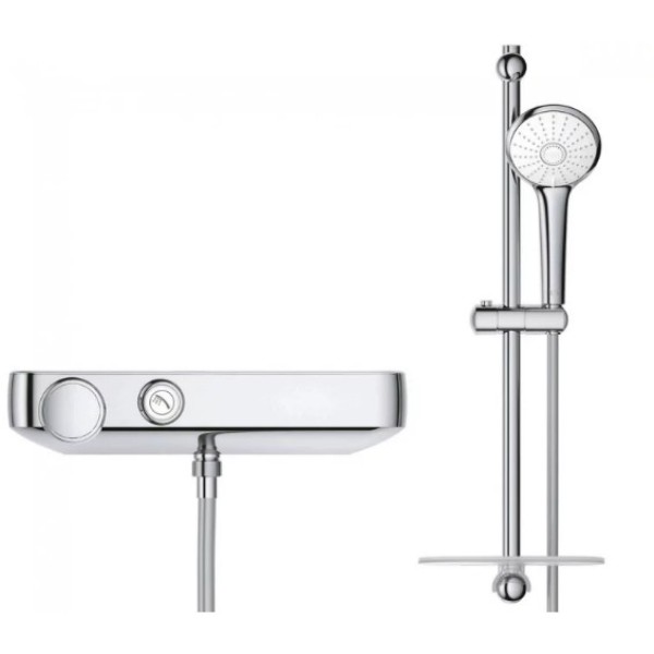 Термостат для душа GROHE Grohtherm SmartControl и душевой гарнитур Euphoria 110 Massage (34720000)