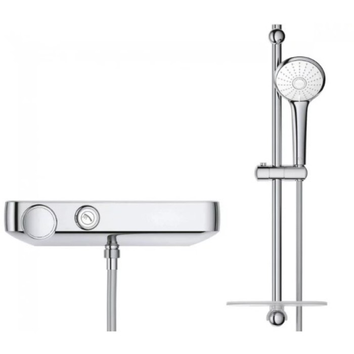 Термостат для душа GROHE Grohtherm SmartControl и душевой гарнитур Euphoria 110 Massage (34720000)
