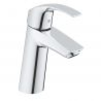 Grohe Eurosmart Смеситель однорычажный для раковины M-Size + нажимной донный клапан (23923002)