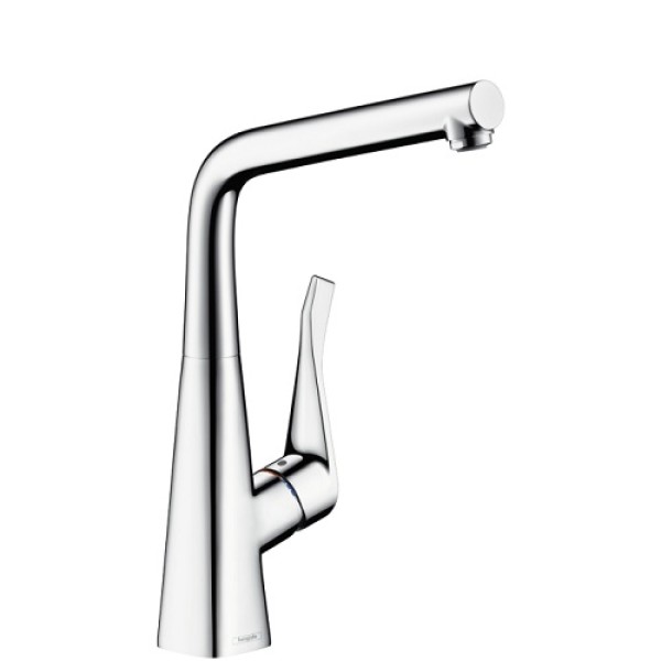 Смеситель для кухни Hansgrohe Metris 14823000 с возможностью установки перед окном