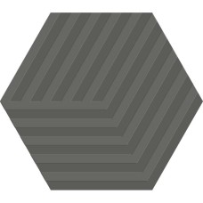 Керамограніт Argenta Ceramica Gallery Cube Dark Hex 14x16 см