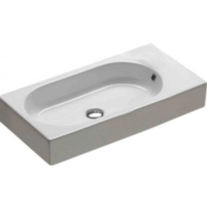 Керамическая раковина 70 см Hatria Area, белый (Y0W901)