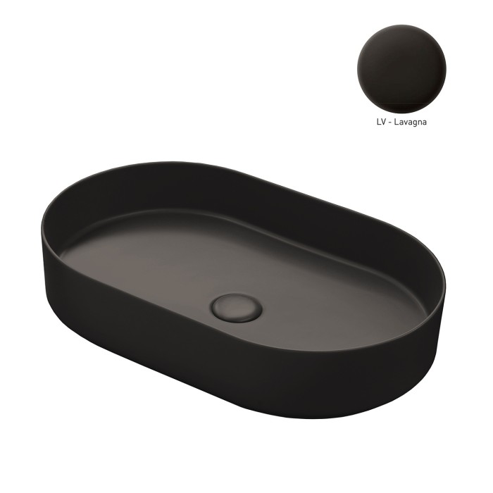 Раковина накладная 60 см Cielo Shui Comfort