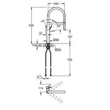 Смеситель для кухни Grohe Essence Professional 30294DC0