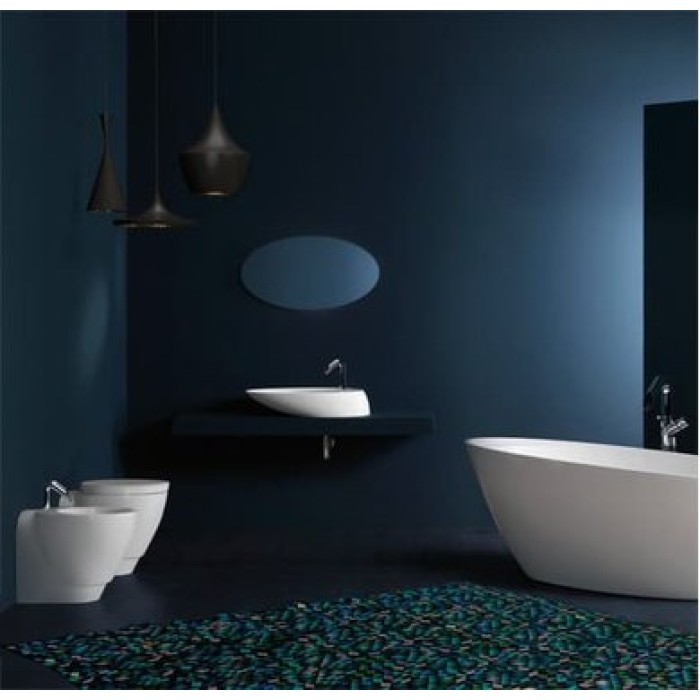 Унитаз пристенный Simas Bohemien, bianco glossy (BO 01)