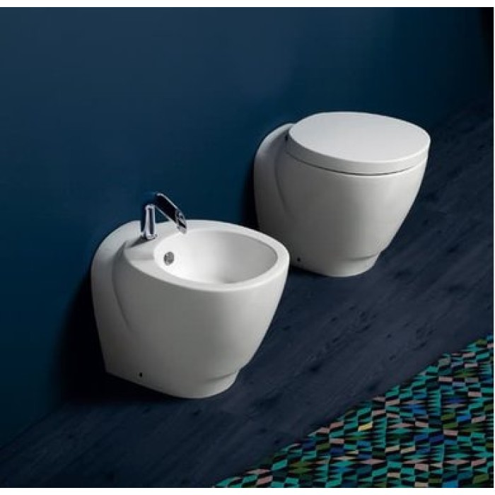 Унитаз пристенный Simas Bohemien, bianco glossy (BO 01)