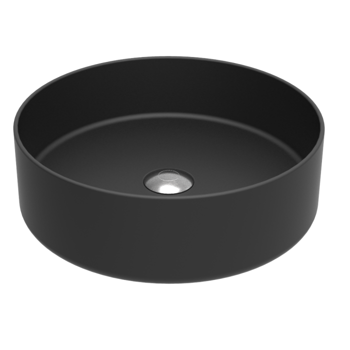 DEVIT 1512137B ALLROUND раковина тонкостенная, черный матовый