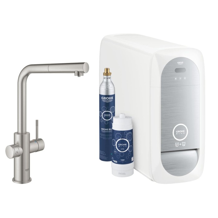Смеситель со стартовым комплектом GROHE Blue Home 31539DC0