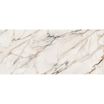 Керамограніт Porcelanite Dos Firenze Rectificado Pulido 6623 Calacatta Gold 63x146 см