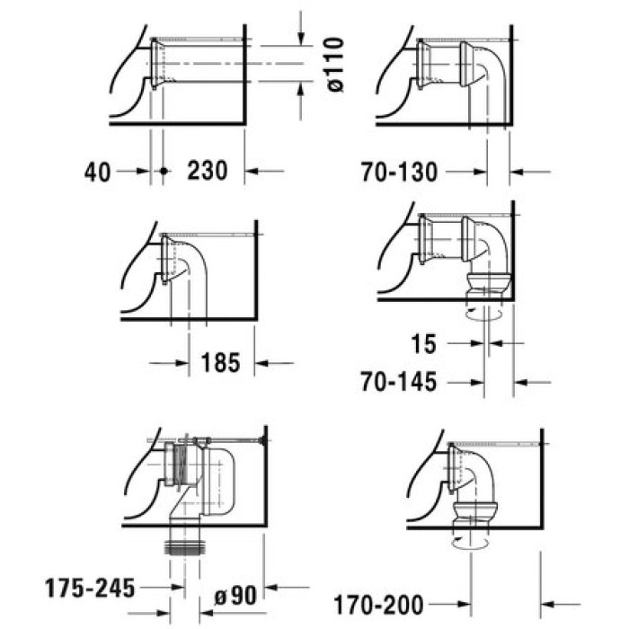 Плитка керамогранит Унитаз Duravit Bathroom Foster 0176090000 для пола Плитка керамогранит Унитаз Duravit Bathroom Foster 0176090000 для пола