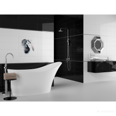 Плитка Cersanit Simple Art BLACK GLOSSY 9×600×200