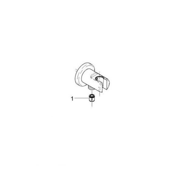 Плитка керамогранит Grohe Relexa Подключение для душевого шланга (28679000) для пола