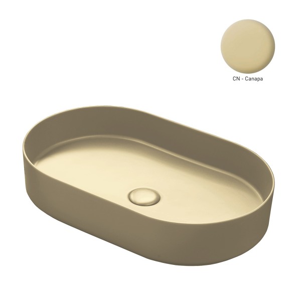 Раковина накладная 60 см Cielo Shui Comfort