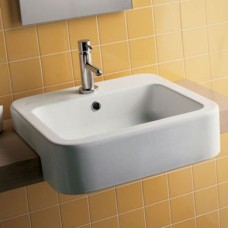 Керамическая раковина 48 см Hatria Happy Hour 09:30, белый (Y0M801)