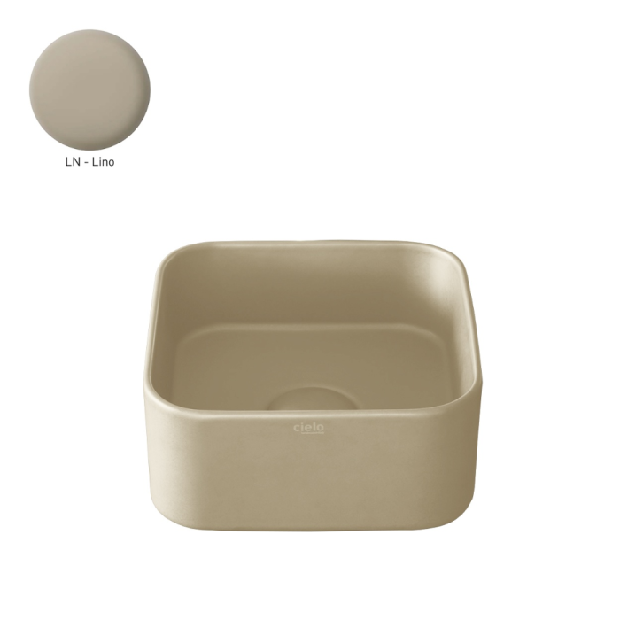 Раковина накладная 25 см Cielo Shui Comfort Minimo