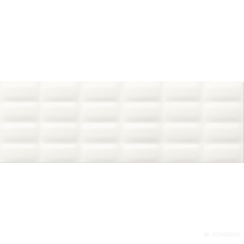 Плитка Opoczno Vivid Colours VIVID WHITE GLOSSY PILLOW 10×750×250 для ванной и кухни