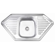 Кухонная мойка Lidz 9550-D Decor 0,8 мм (LIDZ9550DEC08)