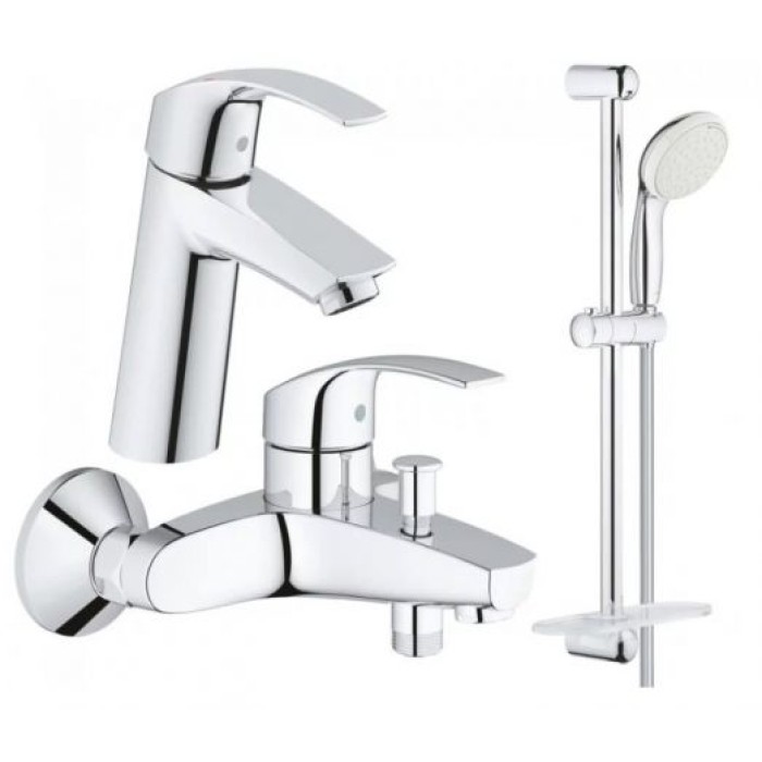 Grohe Eurosmart набор для ванны 3 в 1 (123246M)