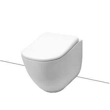 Унитаз напольный Cielo Fluid, white