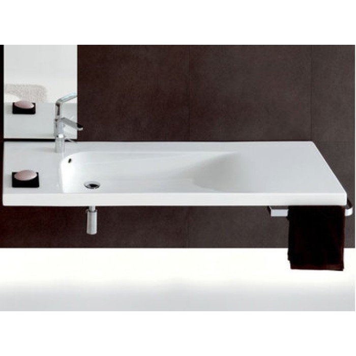 Керамическая раковина 150 см Hatria Grandangolo, белый (YxNV01)