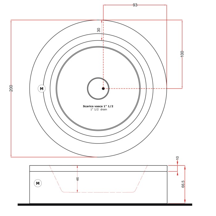 Gruppo Treesse Fusion 200 Ванна в современном стиле 200xh67 см Gruppo Treesse Fusion 200 Ванна в современном стиле 200xh67 см