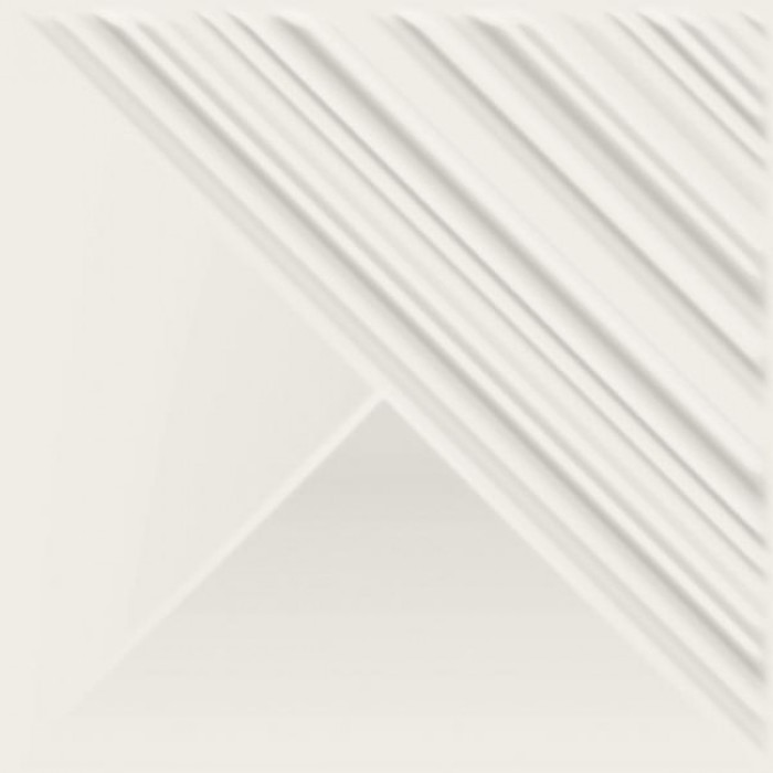 Плитка Paradyz FEELINGS BIANCO ŚCIANA STRUKTURA POŁYSK