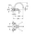 Смеситель для кухни Grohe Eurosmart 32482002