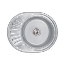 Кухонная мойка Lidz 6044 Decor 0,8 мм (LIDZ6044DEC)