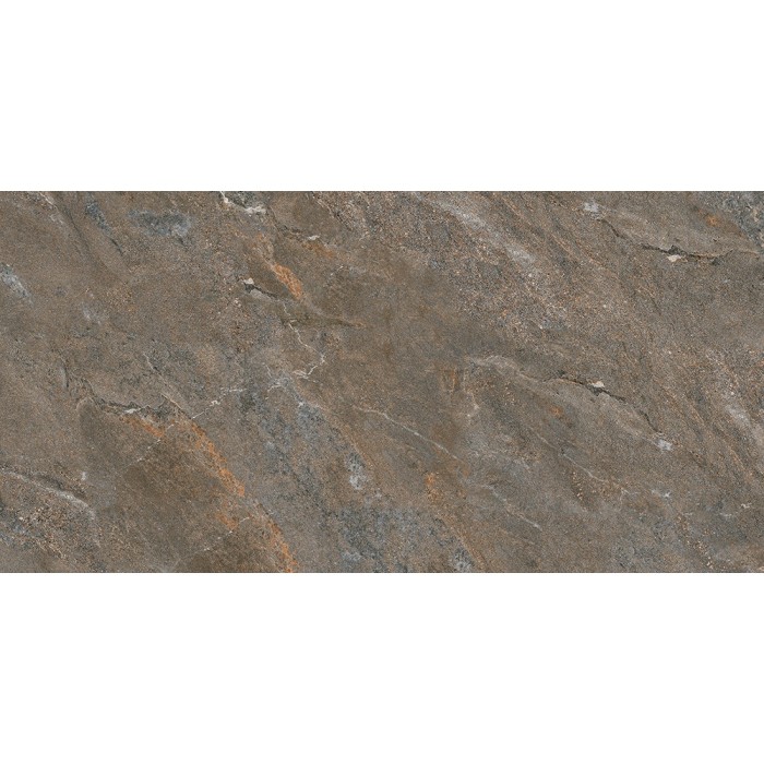 Керамогранит Інтеркерама VIRGINIA 33 032 коричневый темный под камень