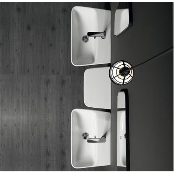 Керамическая раковина 58 см Simas Degrade, bianco glossy DE 14