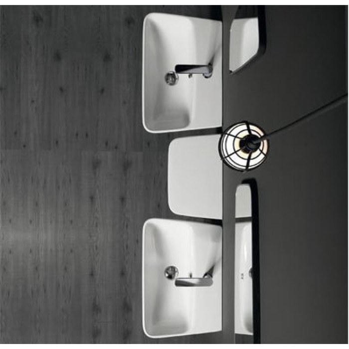 Керамическая раковина 58 см Simas Degrade, bianco glossy DE 14