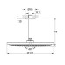 Верхний душ Grohe Rainshower Cosmopolitan 310 26067DC0